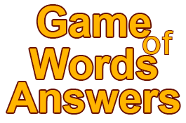 Game of Words - Answers